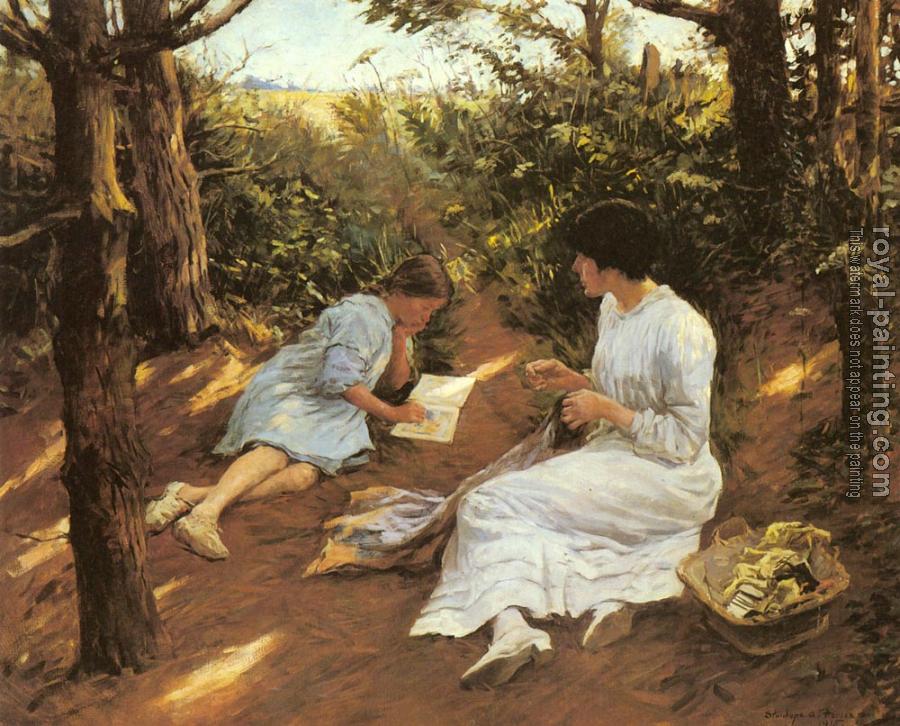 Stanhope Alexander Forbes : Amongst the Pines Stanhope Alexander Forbes : Amongst the Pines